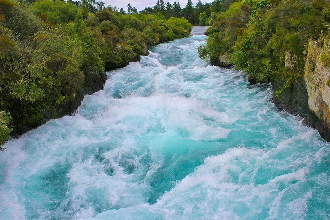 2 Day Tour Auckland to Hobbiton, Waitomo, Rotorua and Taupo - Hobbiton Movie Set: Lunch Break, Big Green Buses, and a Real Tour