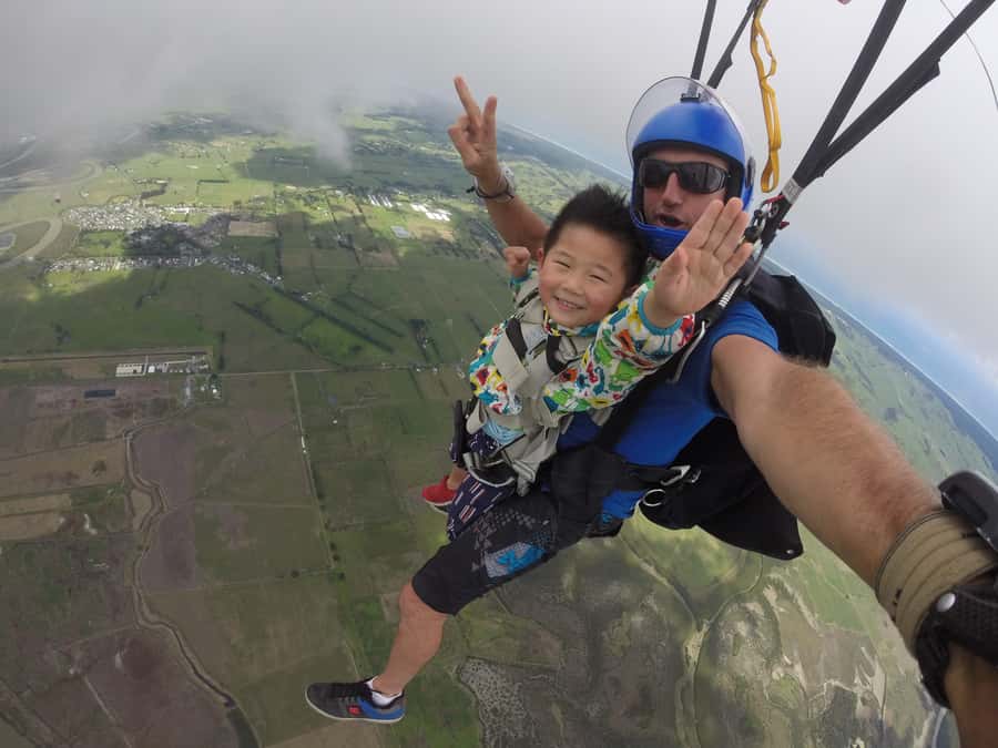 Auckland: 13000, 16000, or 18000-Foot Tandem Skydive - Photos and video: plan to buy or be totally fine without