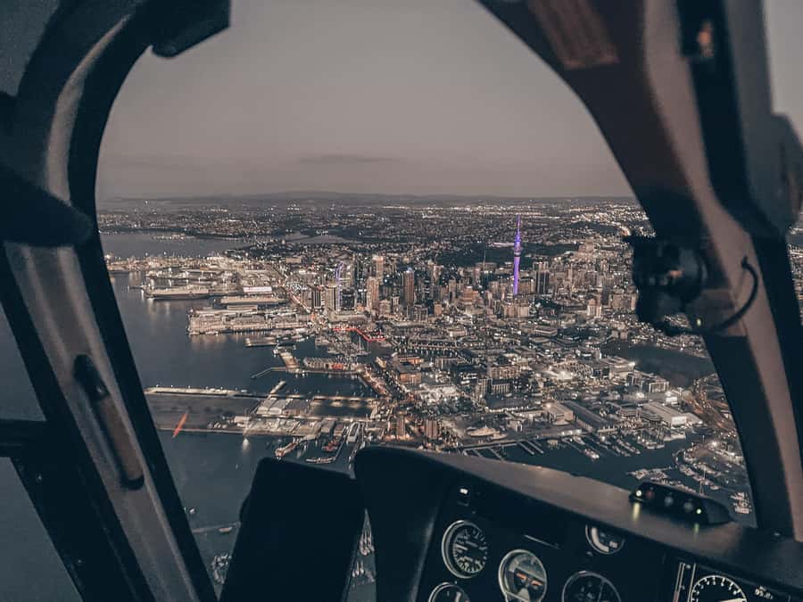 Auckland: 36 min scenic helicopter flight - Coast to Coast - Safety, Pilot Commentary, and the Pace of Rotor-Watch