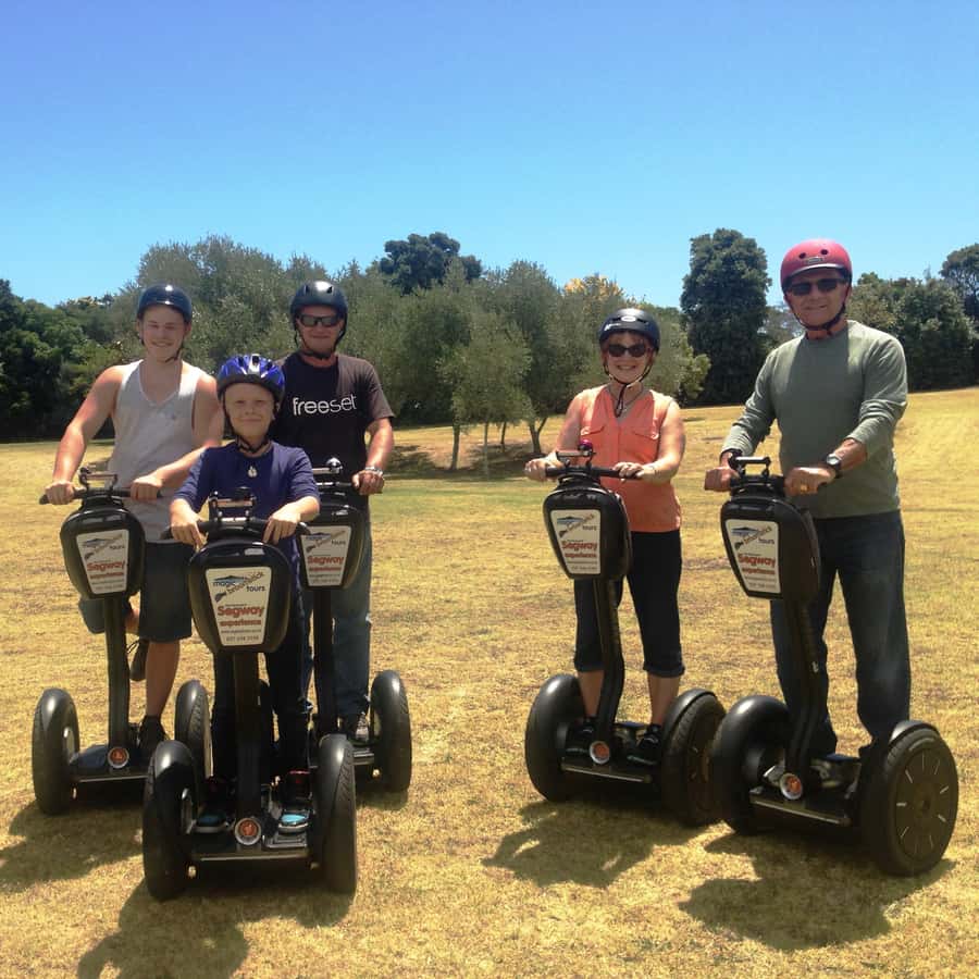 Auckland: Devonport Waterfront Segway - From Ferry Terminal to Helmet On: your first minutes
