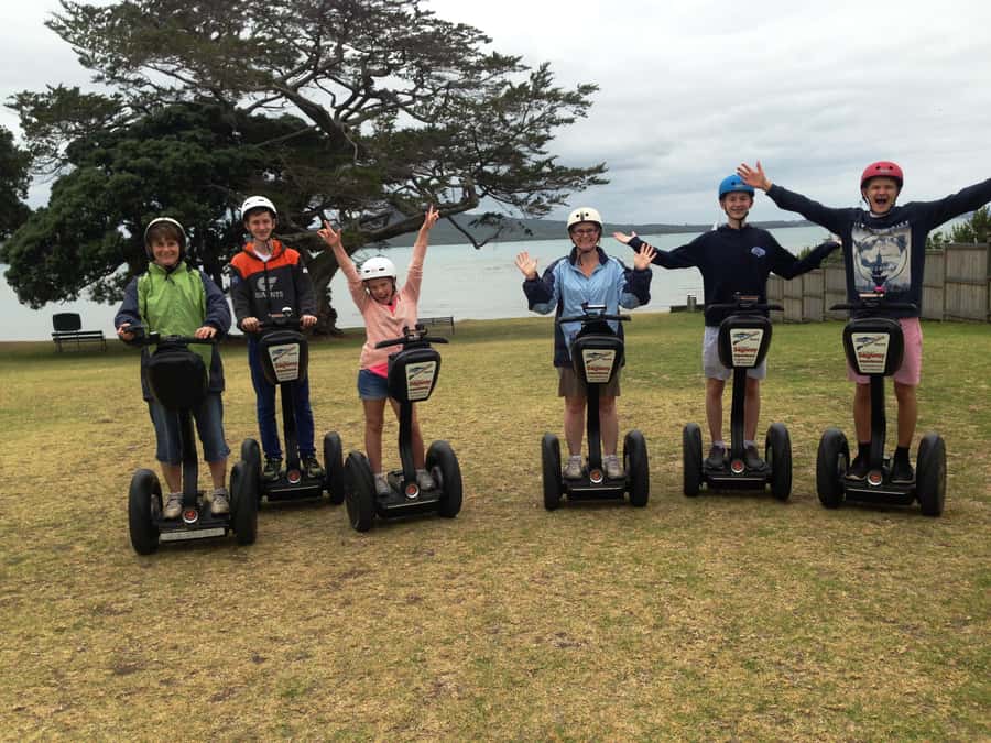 Auckland: Devonport Waterfront Segway - Inclines and Rough Terrain: confidence builders, not show-offs
