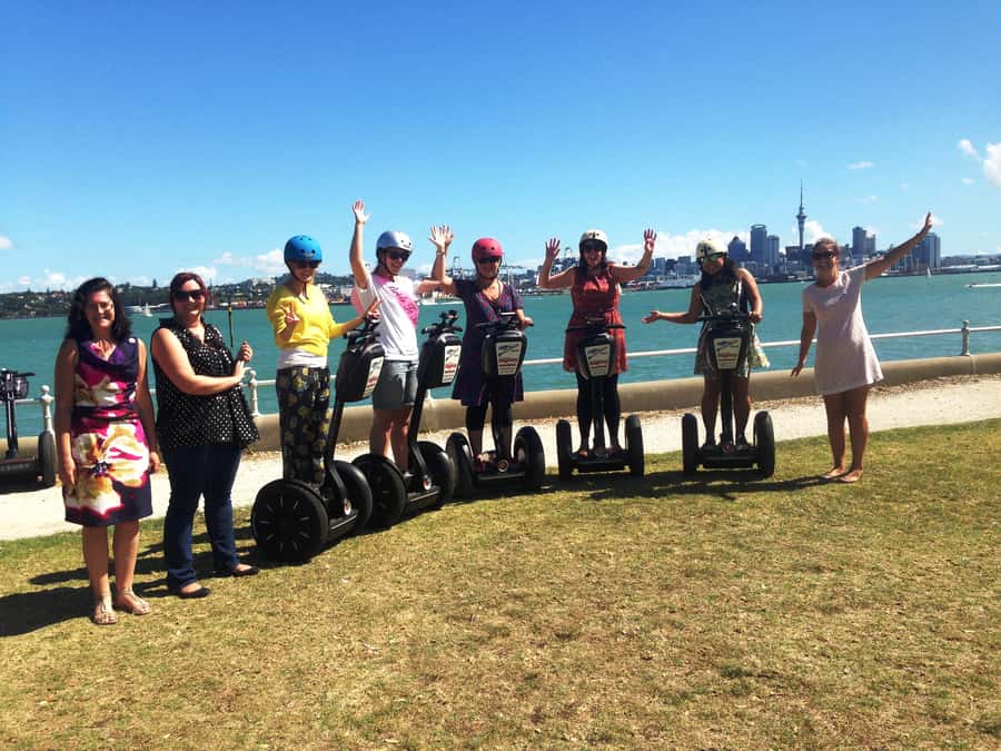 Auckland: Devonport Waterfront Segway - The Devonport Waterfront Ride: gliding plus real scenery time
