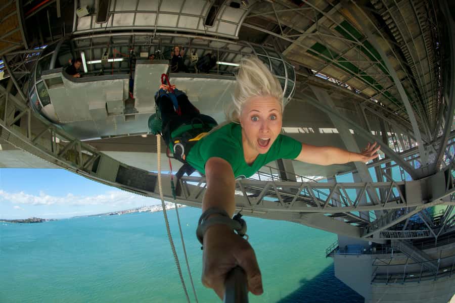 Auckland Harbour Bridge Climb & Bungy Combo - Getting Set Up: Overalls, Safety Kit, and Shoe Rules