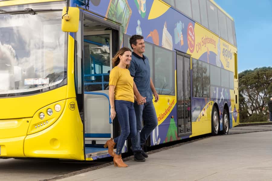 Auckland: Hop-On Hop-Off Explorer Bus Ticket - Red Inner Tour: downtown to eastern Auckland highlights