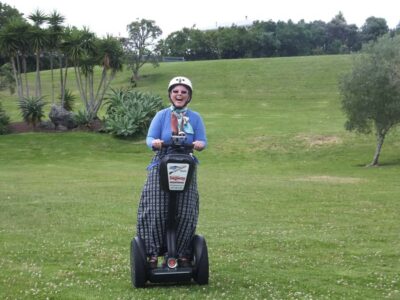 Auckland: Segway to North Head Volcano Summit - Meeting at the Devonport Ferry Terminal and Getting Your Helmet On