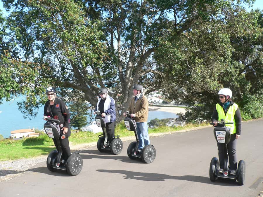 Auckland: Segway to North Head Volcano Summit - Rangitoto Island Views and the Best Beach Park Break