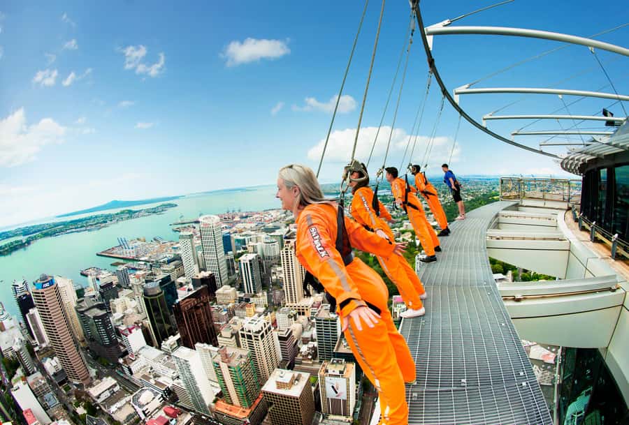 Auckland: SkyJump & SkyWalk Combo - The combo deal: Sky Tower entry plus a portrait-mode photo/video package