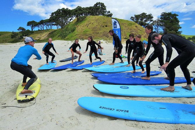 Beginner Surf Lesson at Te Arai Beach - Instructors and coaching style: Why names like Locke and Lydia matter