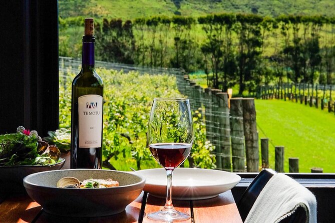 Boutique Waiheke Island Wine, Gin and Food Tour - Stop 1 at Te Motu: Bordeaux-Style Wines with Big Onetangi Valley Views