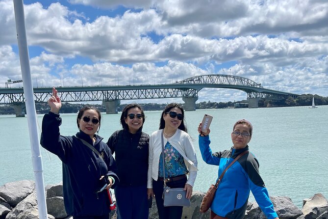 City Express - Stop 1: Tamaki Drive and the Waitematā Harbour framing