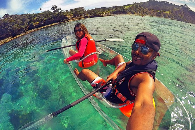 Clearyak hire at Goat Island Marine Reserve - Your Clearyak setup: comfortable for beginners, built for looking down