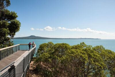 Coast to Coast Private Eco Tour - Bastion Point (M.J. Savage Memorial): city views with real context
