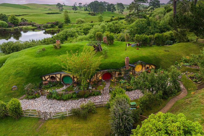 Hobbiton Movie Set Small Group Tour from Auckland - Green Dragon Inn drink, photos, and time to shop
