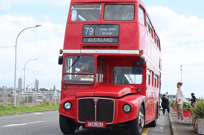 London Routemaster Double Decker Auckland Discovery - What live commentary adds (and why it changes the whole ride)