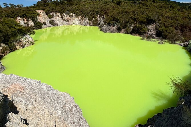 Rotorua: WaiOtapu & Redwood forest & Blues springs from Auckland - Key highlights you’ll care about