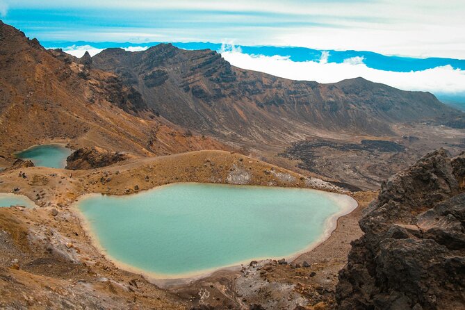 Tongariro Crossing : PRIVATE TRANSFER Leaving AUCKLAND - Shorter Option: The Soda Springs Return Walk (About 9.5 km)