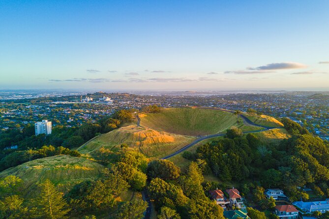 Ultimate Auckland Experience Full Day Tour with Brewery Lunch - Auckland Domain and Mt Eden: the volcano viewpoint duo