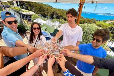 Waiheke Island Wine Tour with Tastings & Gourmet Beachfront Lunch - Lunch at Three Seven Two on Onetangi Beach: The View Does Not Hurt
