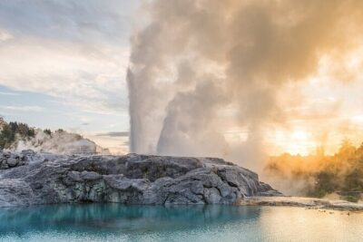 Waitomo Glow Worm Caves & Te Puia - Rotorua's Geothermal Valley - Auckland to Waitomo via the Waikato: road time you can use well