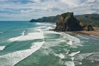 West Coast Discovery Piha Beach Private Tour - Piha Beach and Lion Rock: The Black-Sand Moment