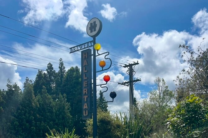 Wineries / Brewery - Hallertau Brewery: NZ Hops, Courtyard Food, and Craft Beer Variety